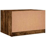  Stolić za kavu sa staklenim vratima boja hrasta 68x50x42 cm | shoptok.hr