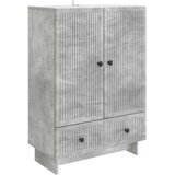  Kreveta Betonsko Siva 66 x 34,5 x 95 cm Konstrukcijsko drvo | shoptok.hr