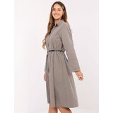 Italy Moda Dress-MI-SK-92400.17-dark beige Cene