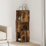  Kutni ormarić Dimljeni hrast 30,5x30x95cm Konstruirano drvo | shoptok.hr