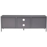 Premier Housewares Siva željezna TV komoda 150x50x45 cm Acier – | shoptok.hr