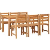  7-dijelni vrtni blagovaonski set od masivne tikovine | shoptok.hr