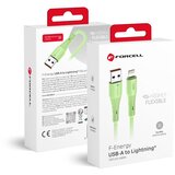 forcell F-ENERGY C343 kabl USB A na Lightning 2,4 A 12W silikon 1 m zeleni | ePonuda.com