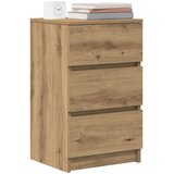  Noćni ormarići s 3 ladice 2 kom artisan hrast 39x35x65 cm | shoptok.hr