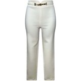Simona Corsellini Hlače - Bela | Shoptok.si
