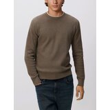 Reserved Džemper s visokim udjelom pamuka - smeđi | shoptok.hr