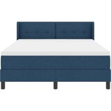  s opruga kutije s uzglavljem Plava 200 x 160 cm tkanina | shoptok.hr
