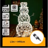  Aigostar-LED Spoljašnja božićna dekoracija LED/3,6W/31/230V 2700K 90cm IP44 snegović Cene