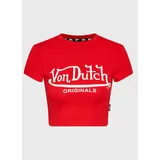 Von Dutch Majica Arta 6230046 Rdeča Regular Fit