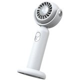 Venisymlis Mini Prenosni Ventilator, Bel Žepni Ventilator, Močan Veter, 3 Hitrosti, 130° Vrtljiv, Majhen Namizni Ventilator S Podstavkom, (22070385) | Shoptok.si