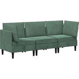  Komplet pohištva za dnevno sobo 3 pcs Morsko zelena Žamet, (5000272725) | Shoptok.si