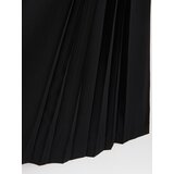 Reserved - Suknja s plisiranim detaljem - crno | shoptok.hr