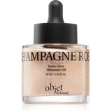 KUNDAL Objet Satin Glow Shimmer Oil bleščeče olje z vlažilnim učinkom odtenek Champagne Rose 45 ml Cene