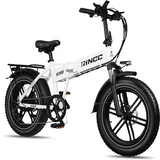 Zložljivo električno kolo R200, 48V 15Ah baterija, debele pnevmatike, 7 prestav, belo, (5000255615)