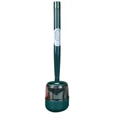 WC ščetka z vgrajenim dozirnikom za čistilo | FLUSHBRUSH Zelena, (21872431)