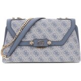 Guess Ročne torbice Lindsey Convertible Xbody Flap Modra Cene