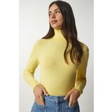 Happiness İstanbul Sweater - Yellow - Slim fit Cene'.'