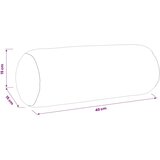  Presvlaka za jastuk 2 pcs HEERLEN Crna &amp;Oslash; 15 x 40 cm Bar&amp;scaron;un - Crna &amp;Oslash; 15 x 40 cm 2 Slike
