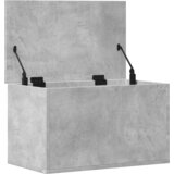  Kutija za pohranu boja betona 60 x 35 x 35 cm konstruirano drvo | Eponuda.com