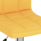  Barski stolci od tkanine 2 kom boja senfa | shoptok.hr