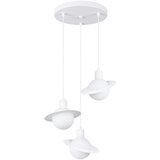Sollux Lighting Obesna svetilka HYPERION 1 bela, (21347833) | Shoptok.si
