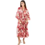 Isla Bonita By Sigris Dolge obleke Dolga Midi Obleka Rdeča