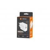 Natec NETWORK CHARGER RIBERA USB-A+USB-C 20W PD | shoptok.hr