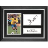  Julio baptista signed A4 framed photo display brazil autograph mamorabilia coa | Shoptok.si
