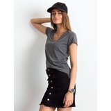 BASIC Feel Good T-shirt-RV-TS-4837.31P-dark grey | Shoptok.si