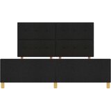  Krevet od crne tkanine 180x200 cm | shoptok.hr