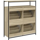 Ormarić za cipele s 4 ladice boja hrasta 100x34x112 cm | Eponuda.com