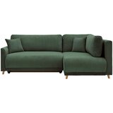P & B KOTNA SEDEŽNA GARNITURA, rebrasti žamet zelena | Shoptok.si