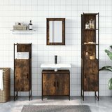 vidaXL 4-dijelni set kupaonskog namještaja boja hrasta drveni | shoptok.hr