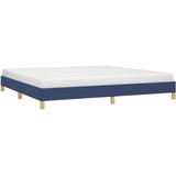  Okvir za krevet bez madraca plavi 200x200 cm od tkanine | shoptok.hr