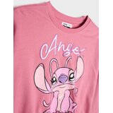 Sinsay Pamučni komplet: majica dugih rukava i hlače Lilo & Stitch | shoptok.hr