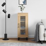 vidaXL Komoda boja hrasta sonome 34 5x34x90 cm od konstruiranog drva Cijene