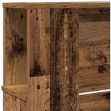  Glava kreveta s ormarićem Staro drvo 220 x 18,5 x 102,5 cm | Eponuda.com