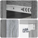  Stenski nočni omarici 2 pcs Siva Sonoma 49 x 34,5 x 20 cm, (5000209779) | Shoptok.si