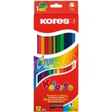 Kores Kolores Duo dvostrane drv bojice 12 kom i rezac #7-K93212 Cene