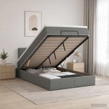  od pjene s madracem i LED-om Tamnosiva 120 x 200 cm | shoptok.hr