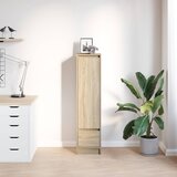  Visoka ploča sonoma hrast 29,5x34x119,5 cm izrađeno drvo | shoptok.hr