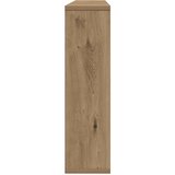 Ormarić s ogledalom LED boja hrasta artisan 76x15x55 cm drveni | shoptok.hr
