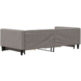  Izvlečna dnevna postelja s predali taupe 100x200 cm blago | Shoptok.si