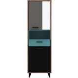 CARRYHOME REGAL 60/192/42 cm siva, zelena, črna, bela, barve hrasta | Shoptok.si