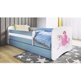 HAPPYKIDS OTROKA POSTELJA DREAMY PRINCESKA NA KONJU (VE BARV IN DIMENZIJ)-Modra-80x160 | Shoptok.si
