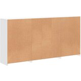 vidaXL Komoda s LED svjetlima bijela 202x37x100 cm | shoptok.hr