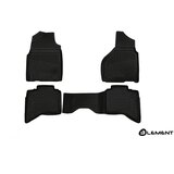 Element Tipske 3D gumene patosnice Dodge Ram 1500/2500/3500 (2012-2018) Quad cab (USA), 4 komada, Crne Cene