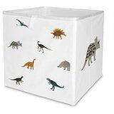 Butter Kings Bijeli tekstilni organizator za dječje igračke 32x32x32 cm Dino Friends – | shoptok.hr