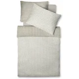 POSTELJNINA 140/200 cm damast krem barve, bež