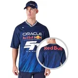 red bull sim racing navy v neck dres